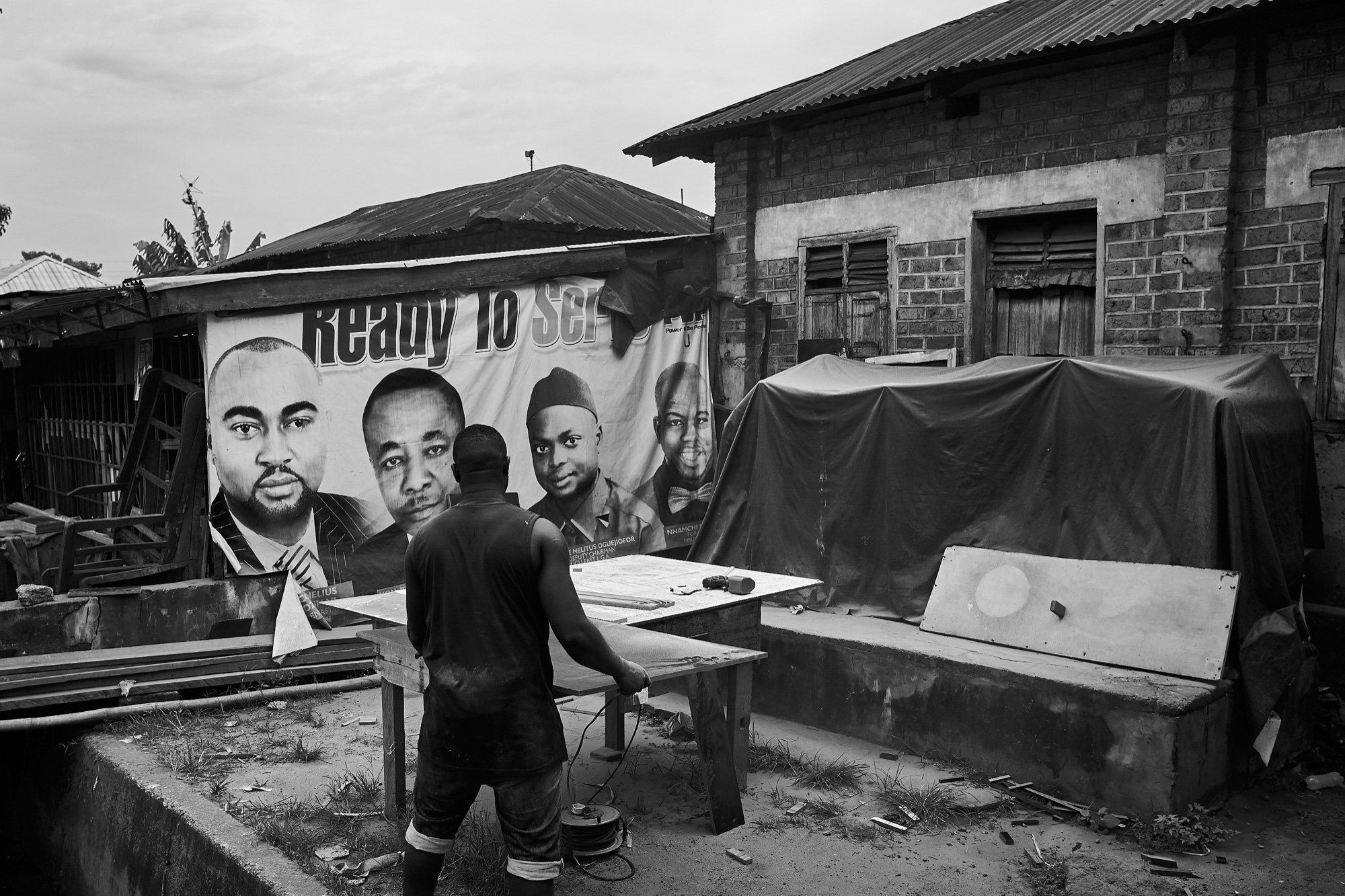Ready to Serve, but Who?. Enugu, Nigeria. From Dream Chamber, 2018.