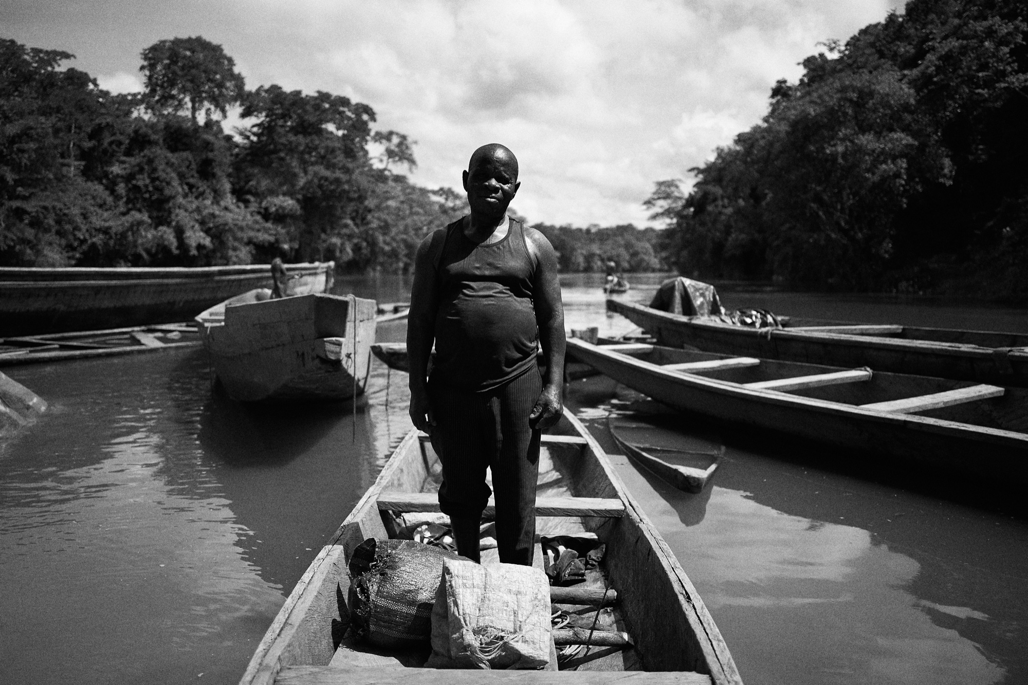 Between Two Lands I Am Dividied. Ikom (Nigeria–Cameroun Border Town), Nigeria. From Dream Chamber, 2018.