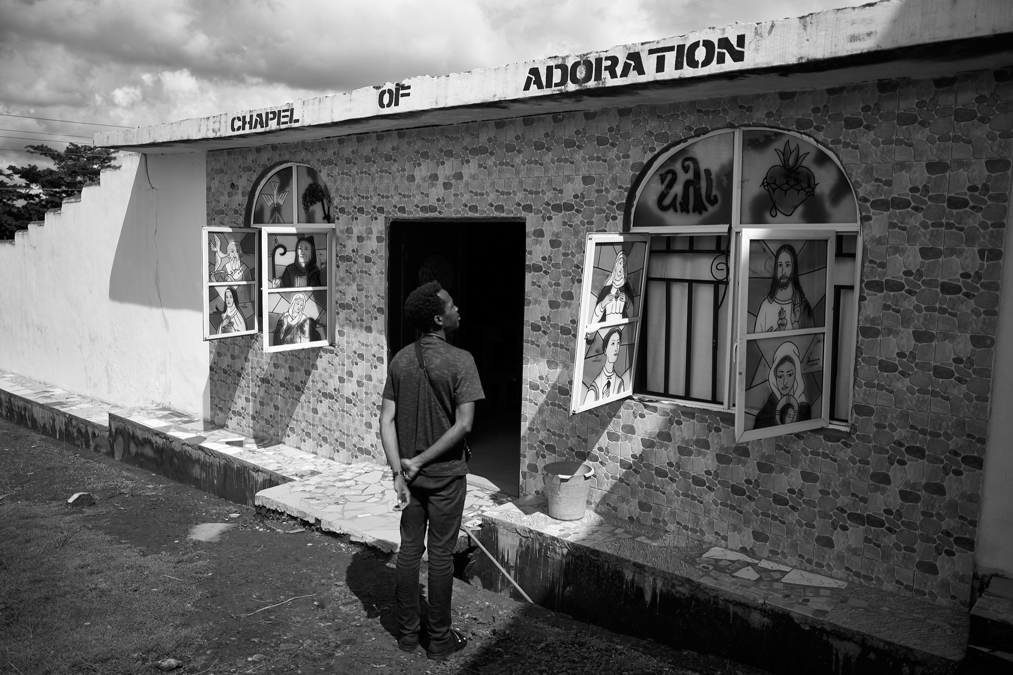 Chapel of Adoration. Ikom (Nigeria–Cameroun Border Town), Nigeria. From Dream Chamber, 2018.